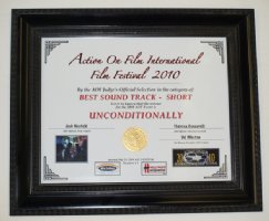OFFICIAL 'AOF WINNER' AWARD  