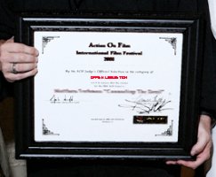 'AOF OFFICIAL SELECTION' AWARD  