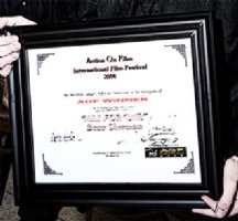 OFFICIAL 'AOF Runner Up' AWARD  