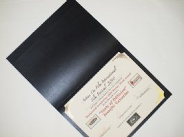 'AOF OFFICIAL WRITER'S RUNNER UP  AWARD  